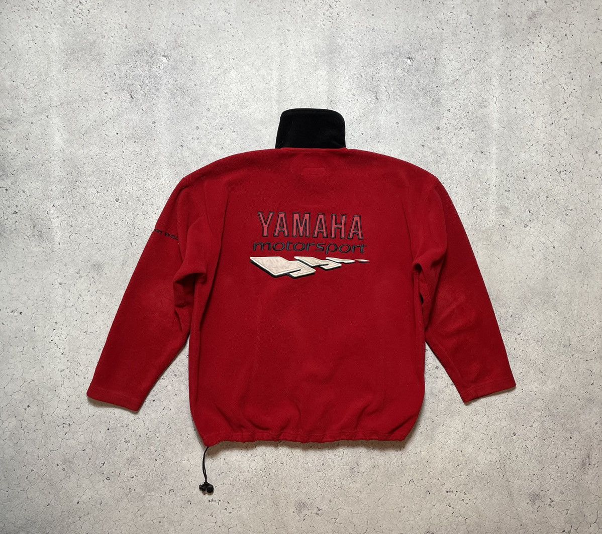 Yamaha Vintage Yamaha MotorSport Big Logo Fleece Sweatshirt Jacket Size US M / EU 48-50 / 2 - 1 Thumbnail