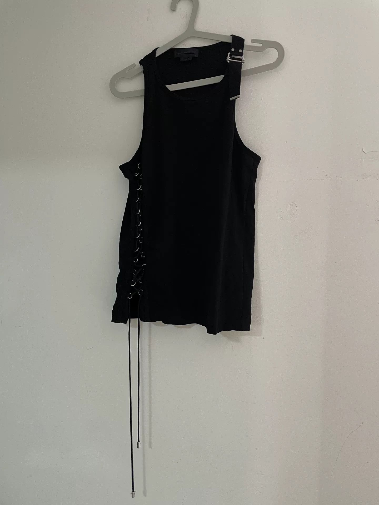 Diesel Black Gold black gold punk style sleeveless top Size S / US 4 / IT 40 - 1 Thumbnail