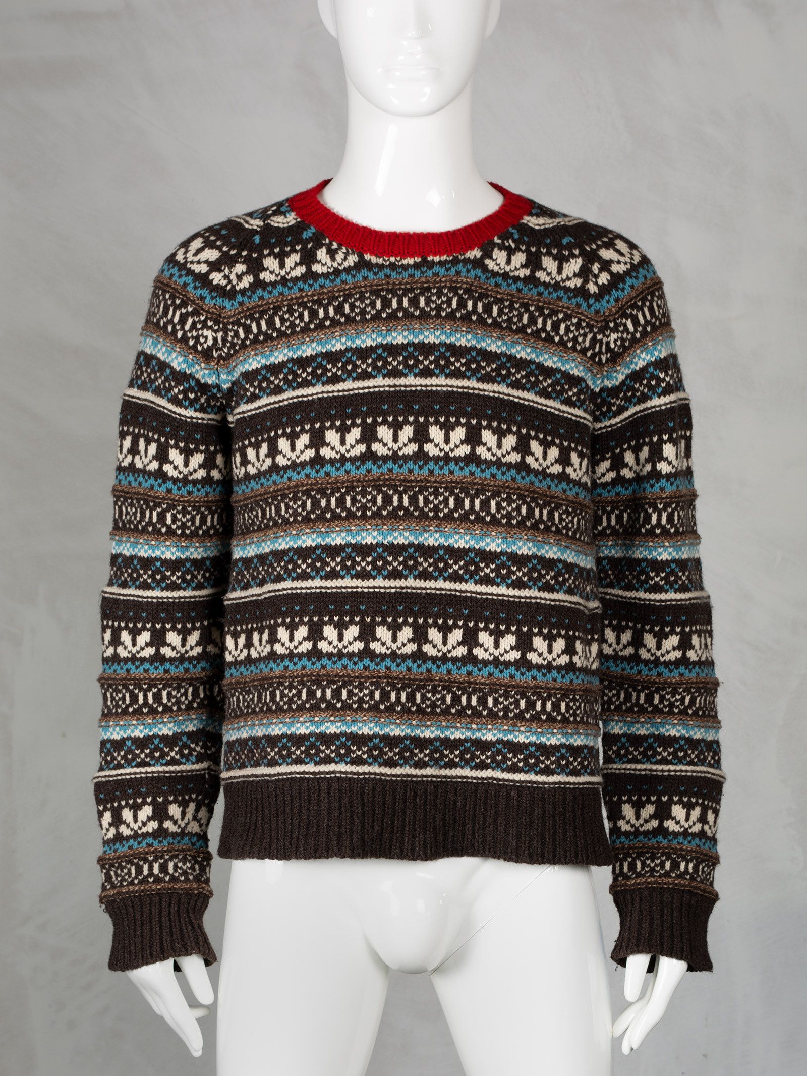 Junya Watanabe MAN - A/W 2003 - fair isle wool sweater