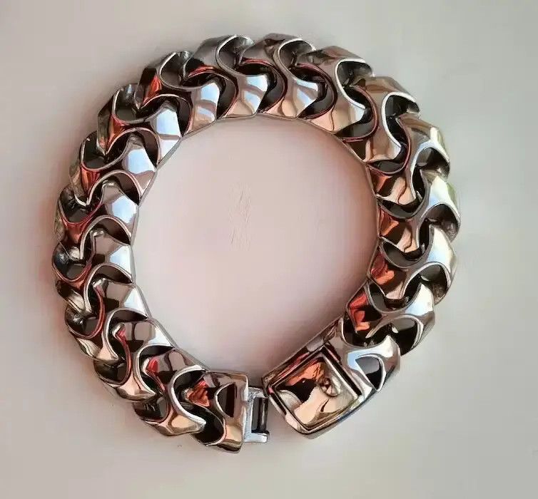 Other Dragon Style Cuban Chain Bracelet Size ONE SIZE - 1 Thumbnail