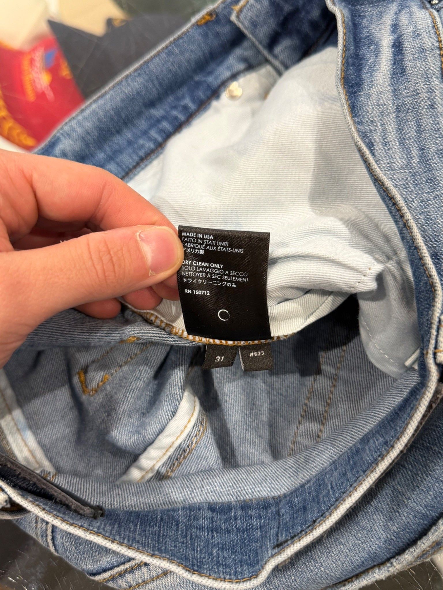 Amiri Amiri MX1 Jeans Blue Size US 31 - 9 Thumbnail