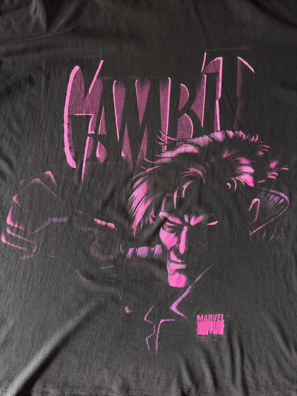 Marvel Comics 1994 Gambit X-Men Marvel American superhero 90s Signal Shirt Size US XL / EU 56 / 4 - 7 Thumbnail
