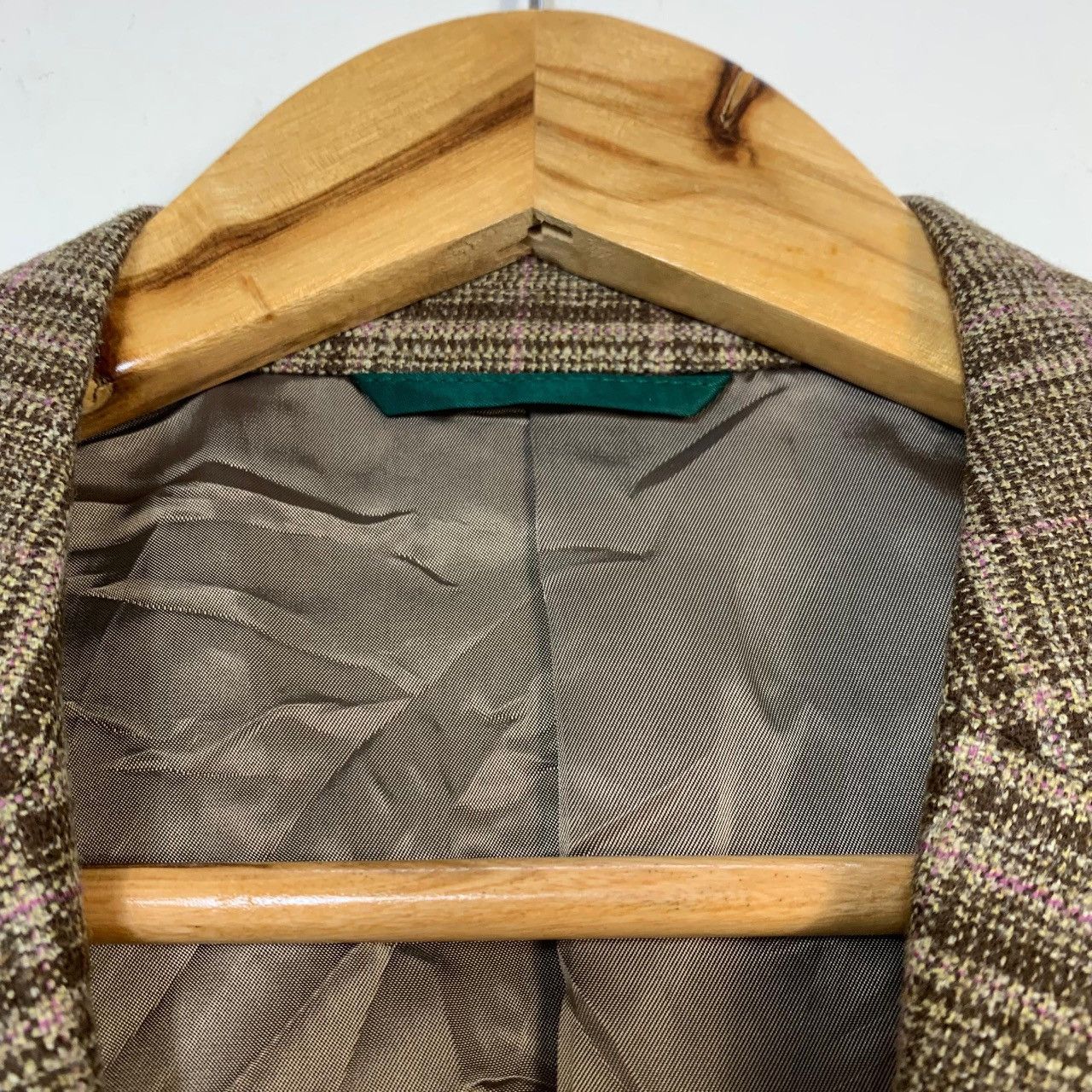 Loro Piana Hickey Freeman x Loro Piana Zelander Dream Wool Plaid Blazer Size 38R - 14 Thumbnail