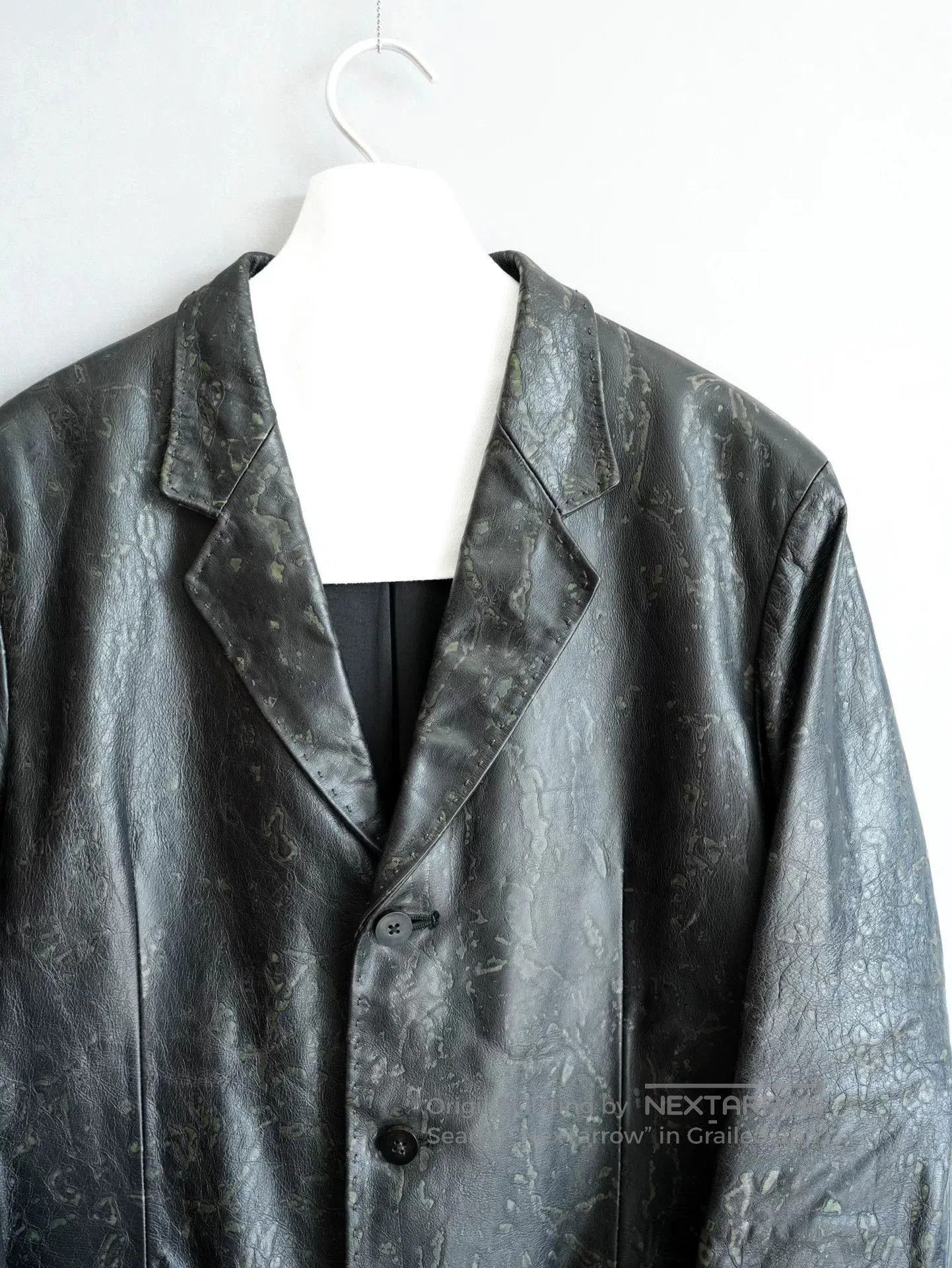 Yohji Yamamoto yohji yamamoto limited edition patterned leather jacket. Size US M / EU 48-50 / 2 - 3 Thumbnail