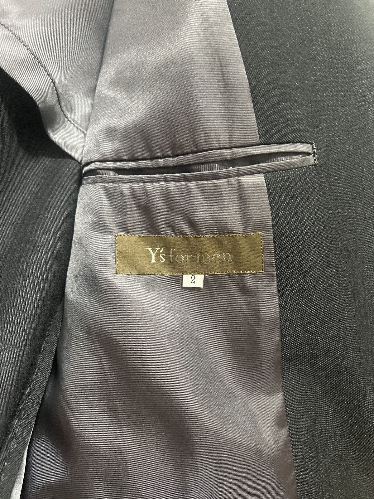 Yohji Yamamoto Y's for men YOHJI YAMAMOTO - 4BS Wrinkled Gabardine Jacket Size US M / EU 48-50 / 2 - 5 Thumbnail