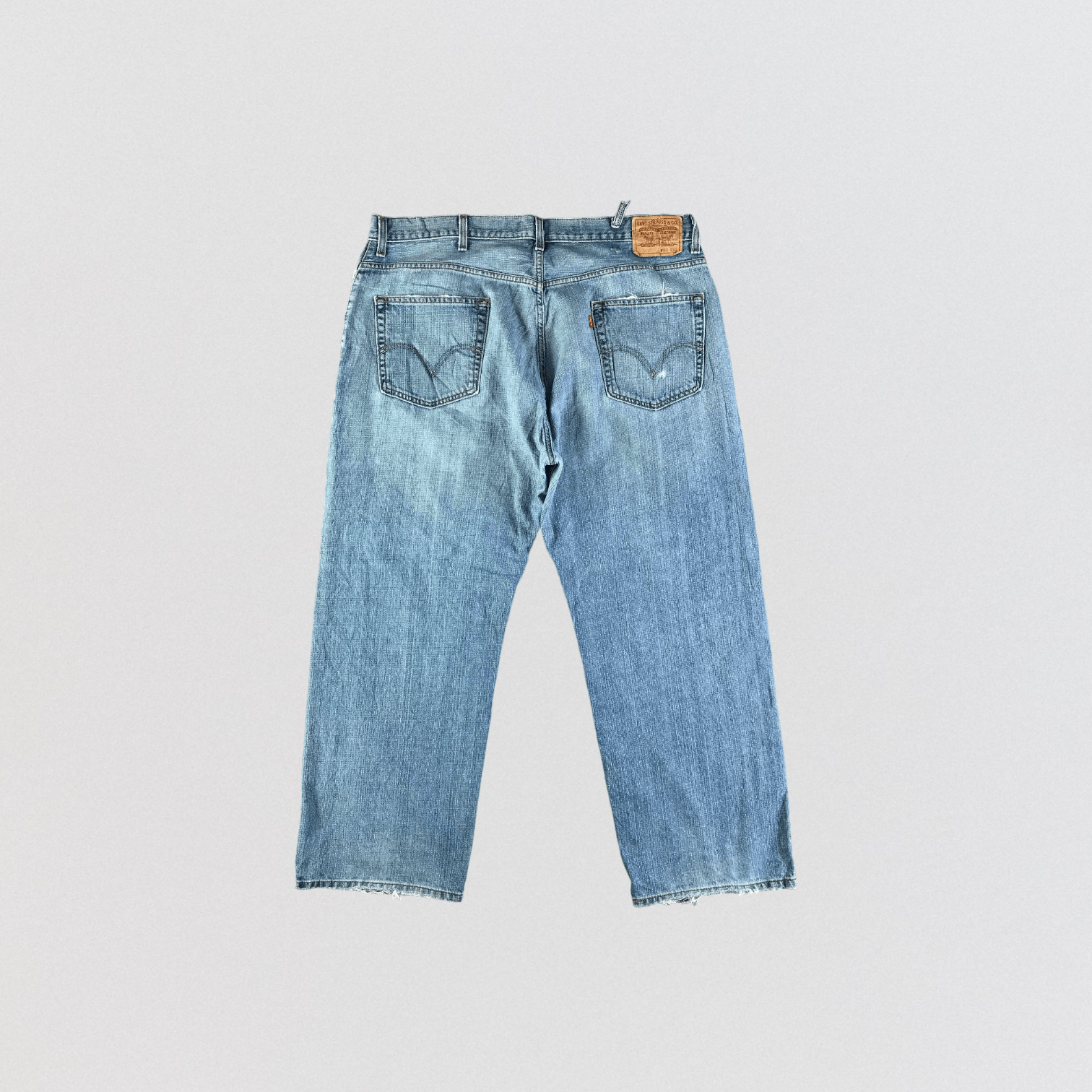 Levi's × Vintage Vintage Blue Wash Levis 569 Jeans-JM3517 Size US 41 - 2 Thumbnail