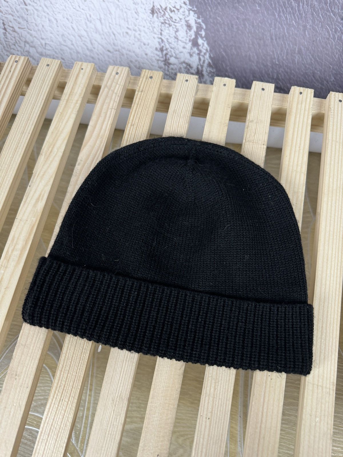 Polo Ralph Lauren POLO RALPH LAUREN Black MERINO WOOL Genuine BEANIE Hat Size ONE SIZE - 8 Thumbnail