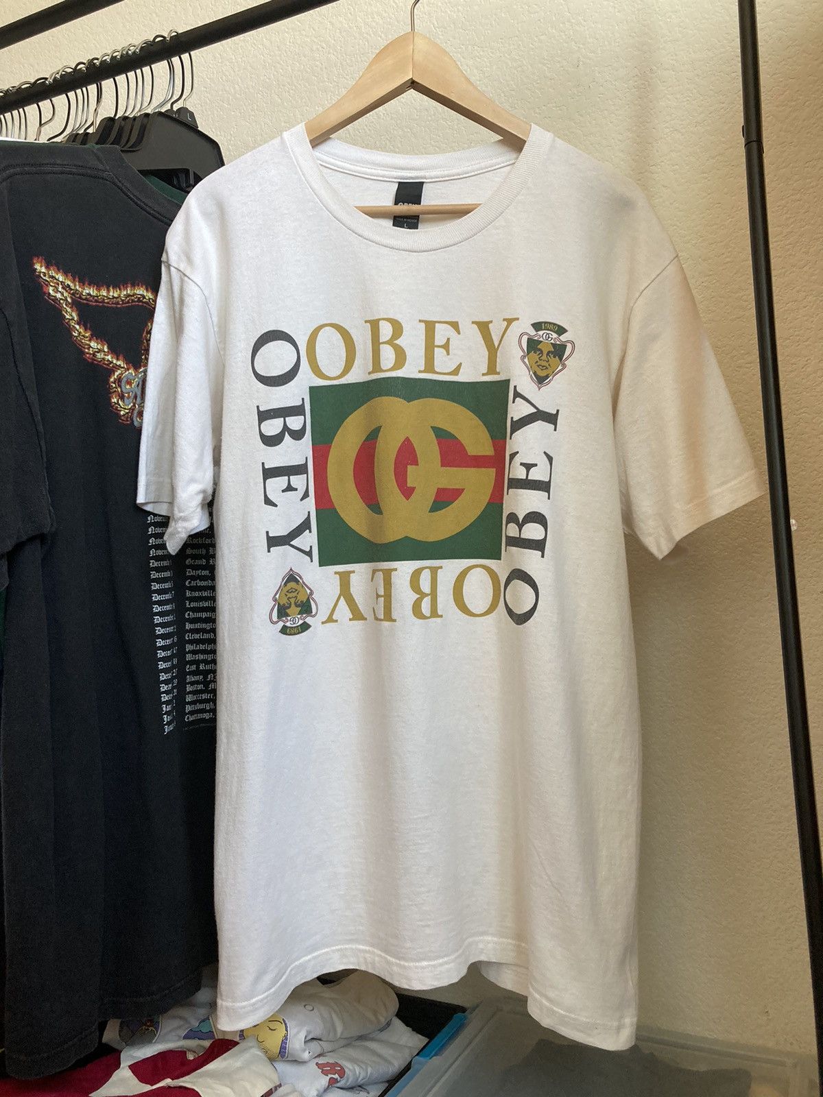 Obey gucci shirt online