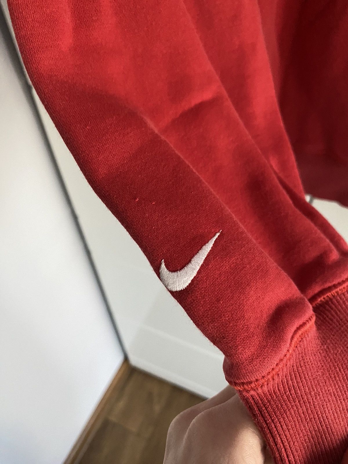 Nike × Vintage Nike Vintage Hoodie Big Logo Baggy,USA,Y2k Size US XL / EU 56 / 4 - 3 Thumbnail