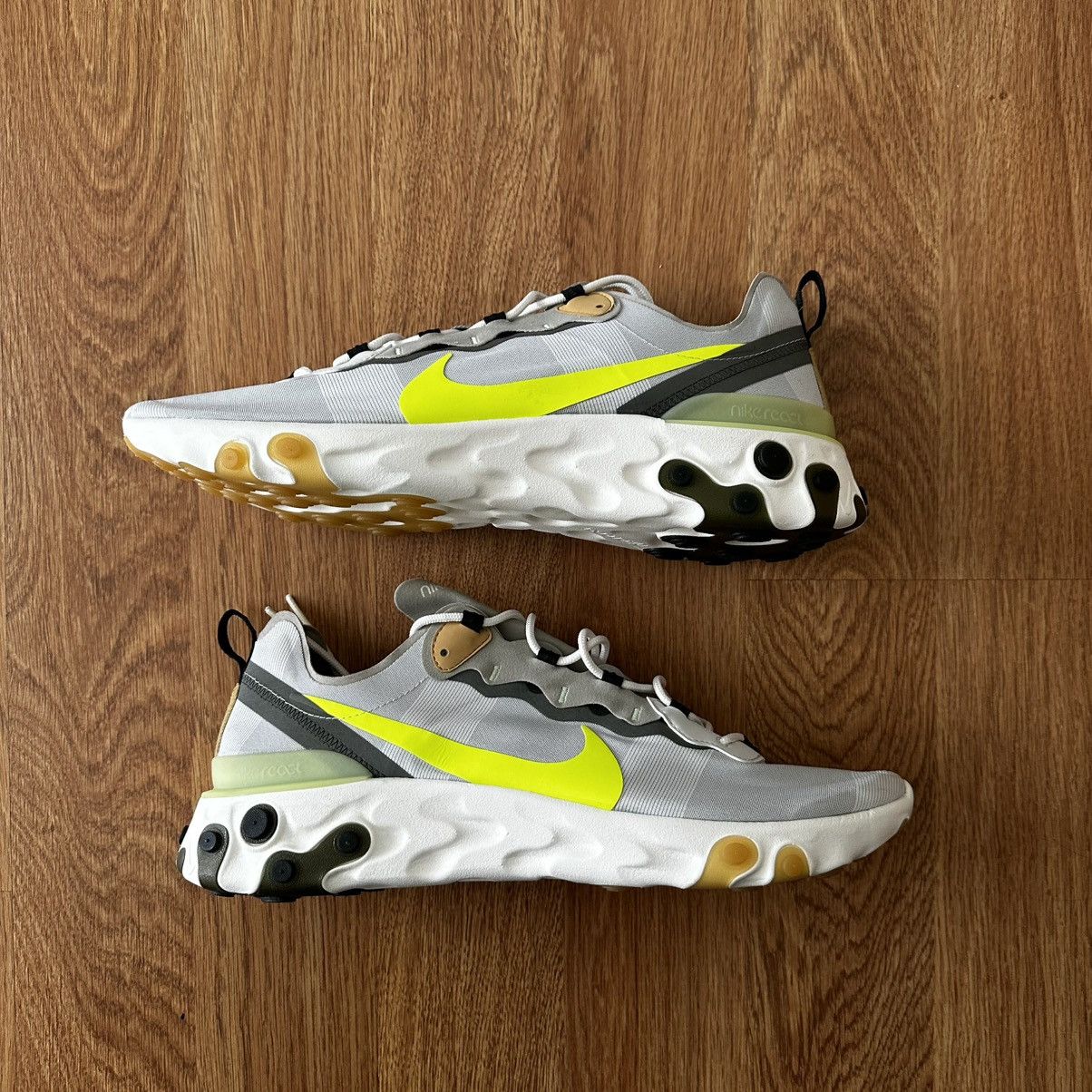 Nike Nike React Element 55 SE “Spruce Volt” Size 14 Size US 14 / EU 47 - 1 Thumbnail