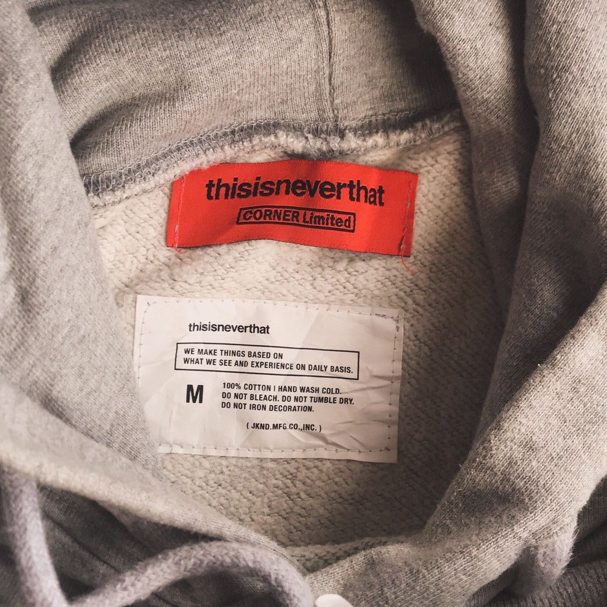 thisisneverthat Hoodie Thisisneverthat Spell Out Size US M / EU 48-50 / 2 - 9 Thumbnail