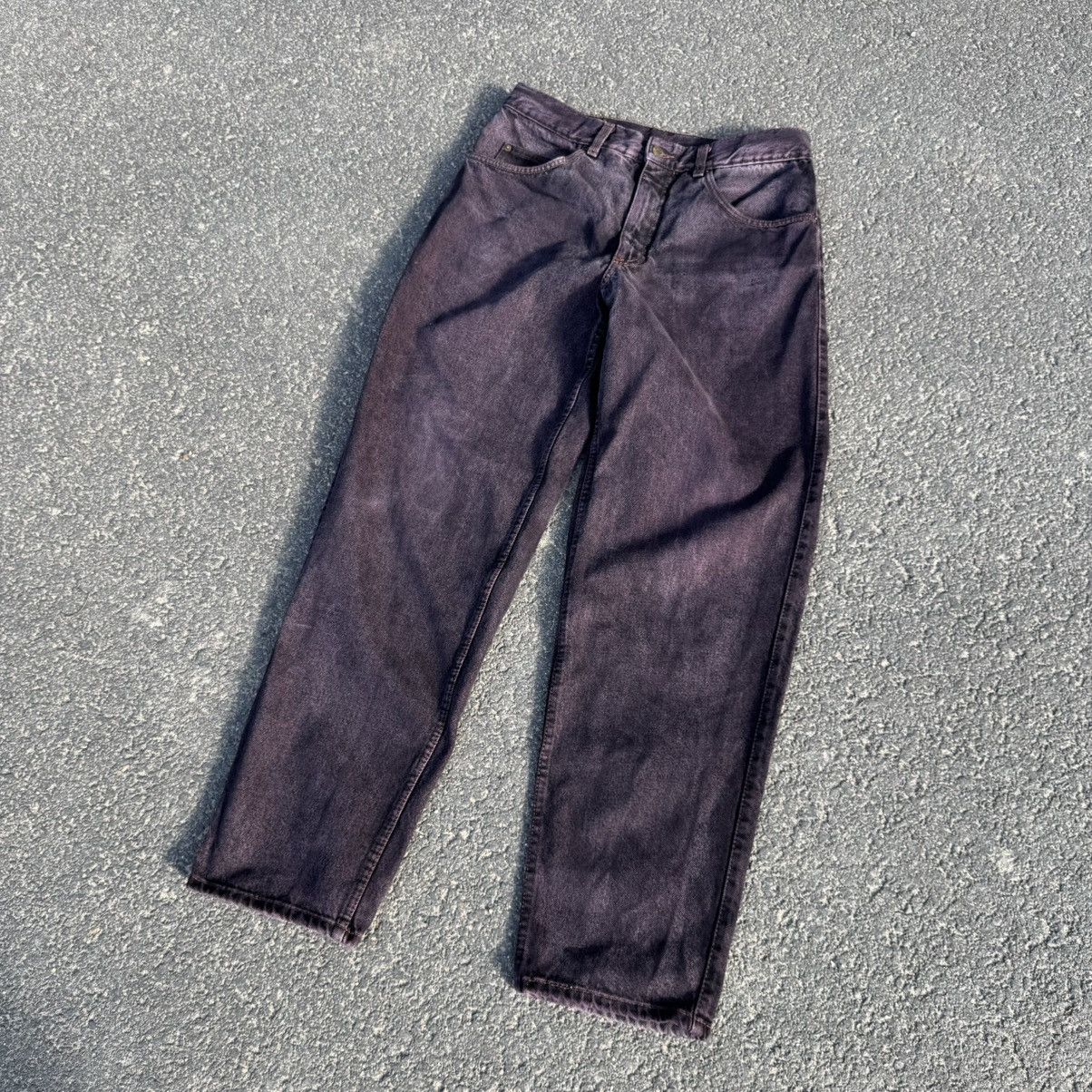 Mustang Mustang Purple Wash Denim Jeans 33x32 Japanese Levis Haze Size US 33 - 2 Thumbnail
