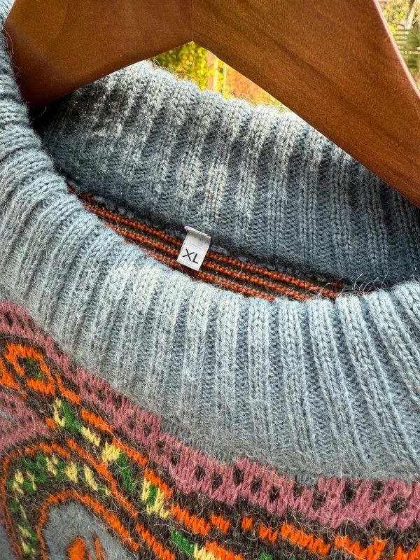 Oxbow Vintage Oxbow “Pohono” graphic knit – Made in France Size US XL / EU 56 / 4 - 4 Thumbnail