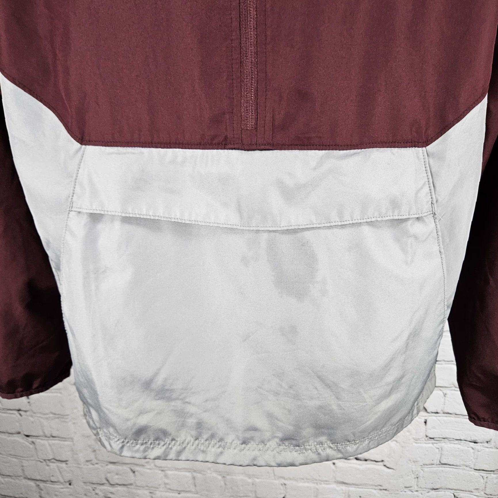 Holloway Texas State University Bobcats Maroon Logo 1/2 Zip Windbreaker Jacket S Shirt? Wait. Size US S / EU 44-46 / 1 - 6 Thumbnail