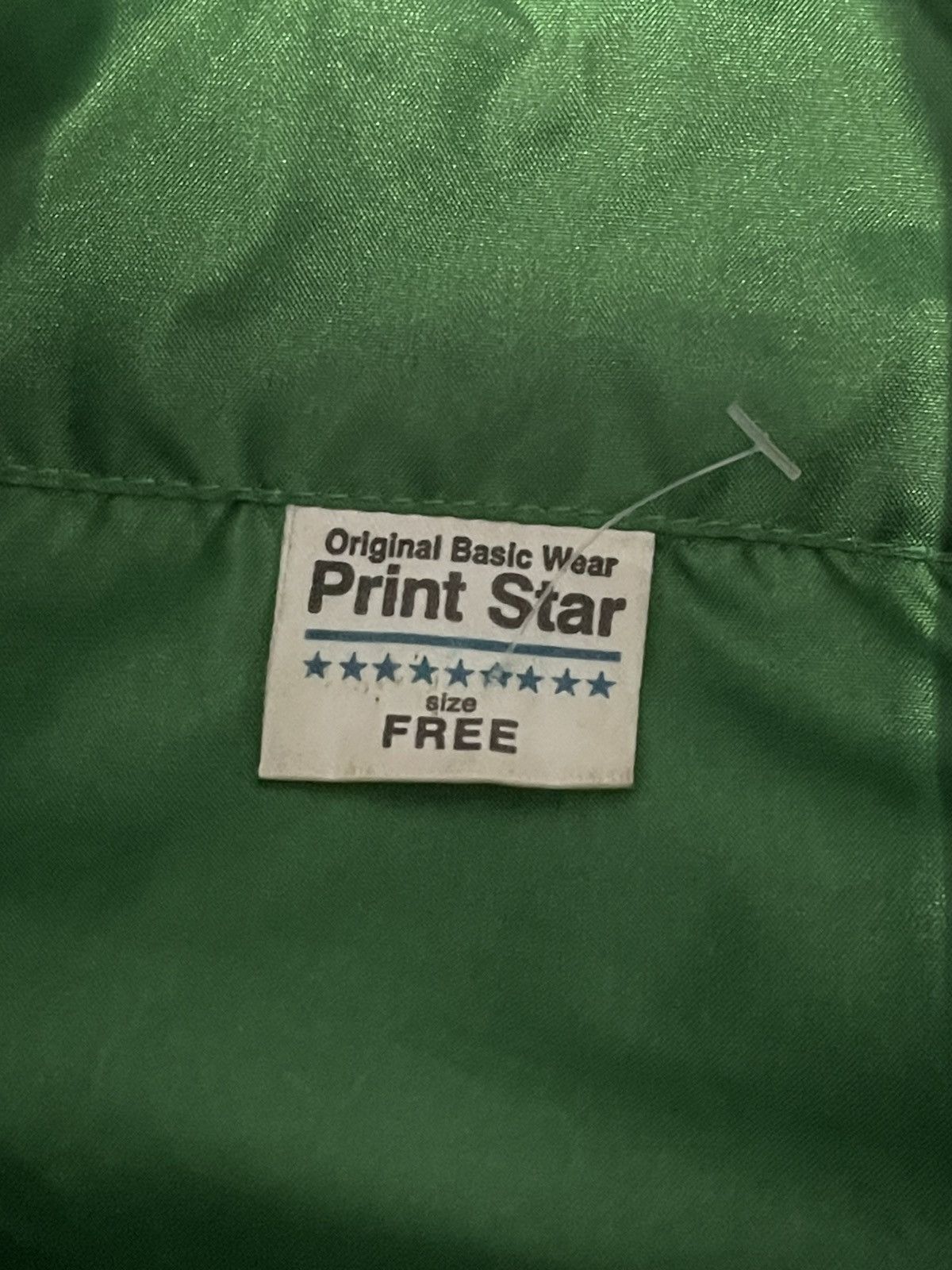 Yamaha 🌟 Vintage Green Yamaha Nylon Windbreaker Jacket - Print Star Size US M / EU 48-50 / 2 - 3 Thumbnail