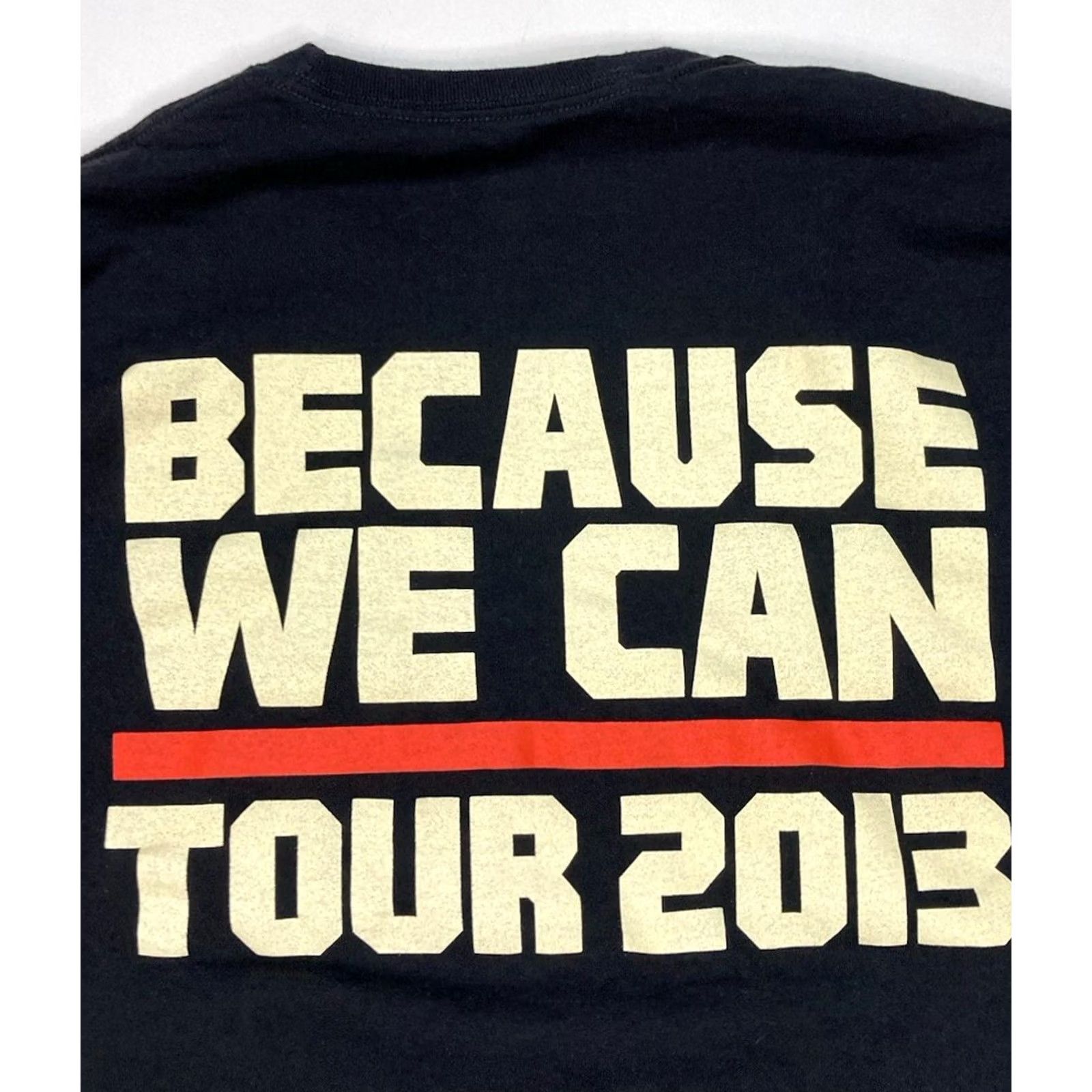 Hanes Bon Jovi Because We Can 2013 Graphic T-shirt Men Large Black Short Sleeve Music Shirt Size US L / EU 52-54 / 3 - 5 Thumbnail