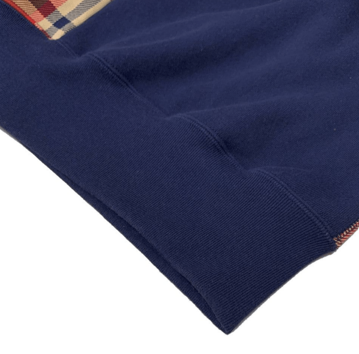 Bape Bape Plaid Half Shark Navy Full Zip Hoodie M Size US M / EU 48-50 / 2 - 7 Thumbnail