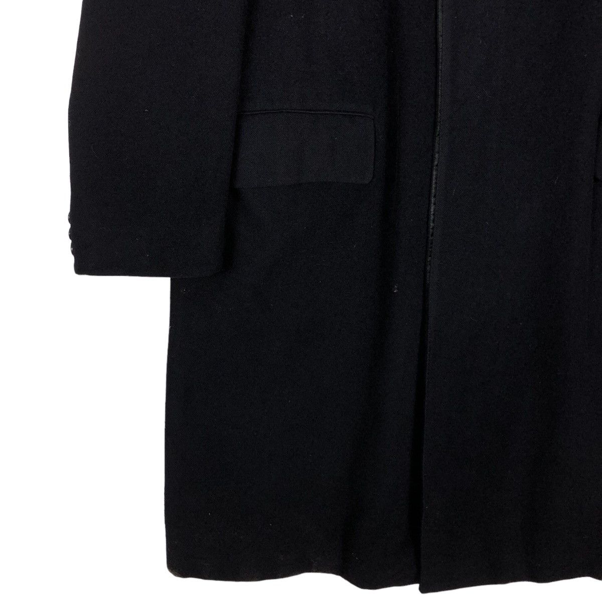 Vintage 🔥Rich Royal Blue - Fly Long Jacket Wool Aquascutum England Size US M / EU 48-50 / 2 - 3 Thumbnail