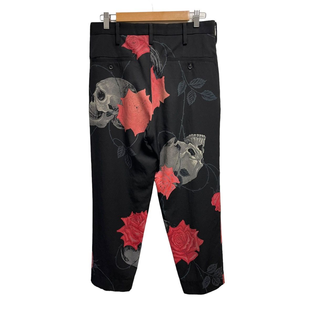 Yohji Yamamoto Yohji Yamamoto skull rose trousers Size US 30 / EU 46 - 4 Thumbnail