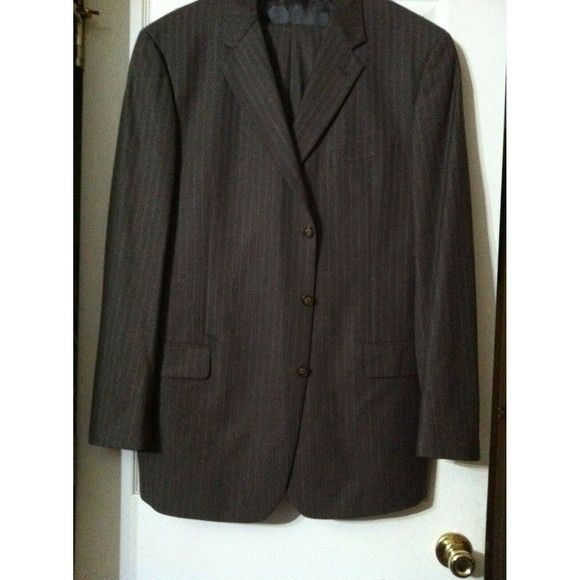 JOSEPH ABBOUD MEN'S 100%WOOL SUIT JACKET(46) PANTS:40/33