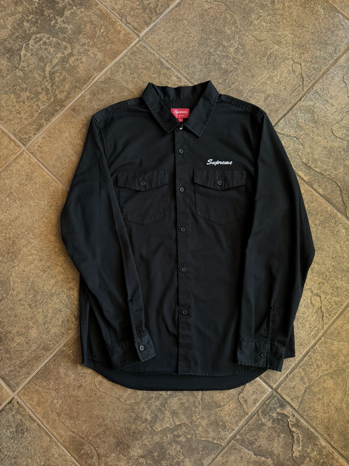Supreme Supreme “WASTE” Button Up Shirt Size US L / EU 52-54 / 3 - 1 Thumbnail