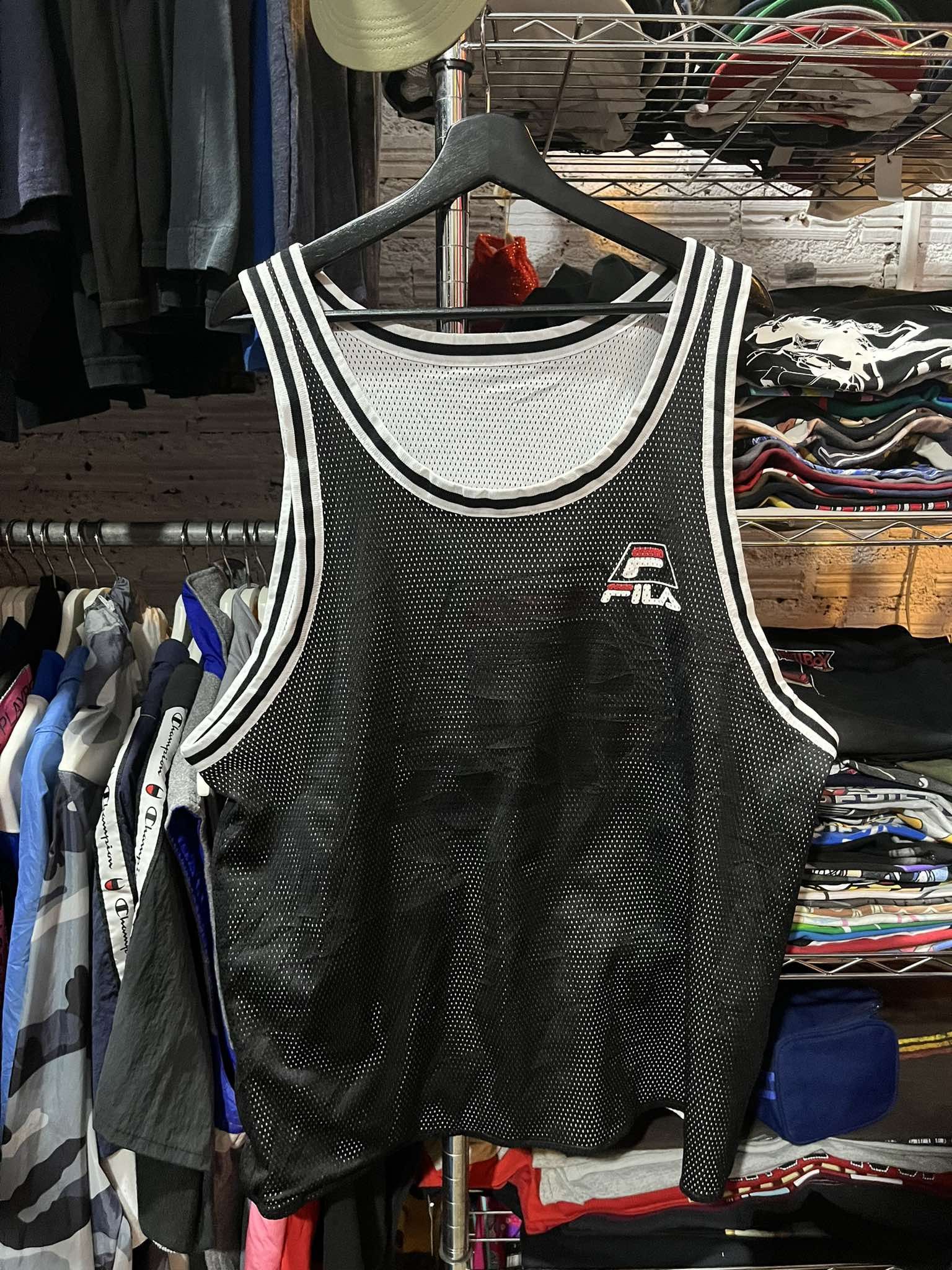Fila Fila Grant Hill Basketball Tank Top Reversible 90s Size US L / EU 52-54 / 3 - 1 Thumbnail