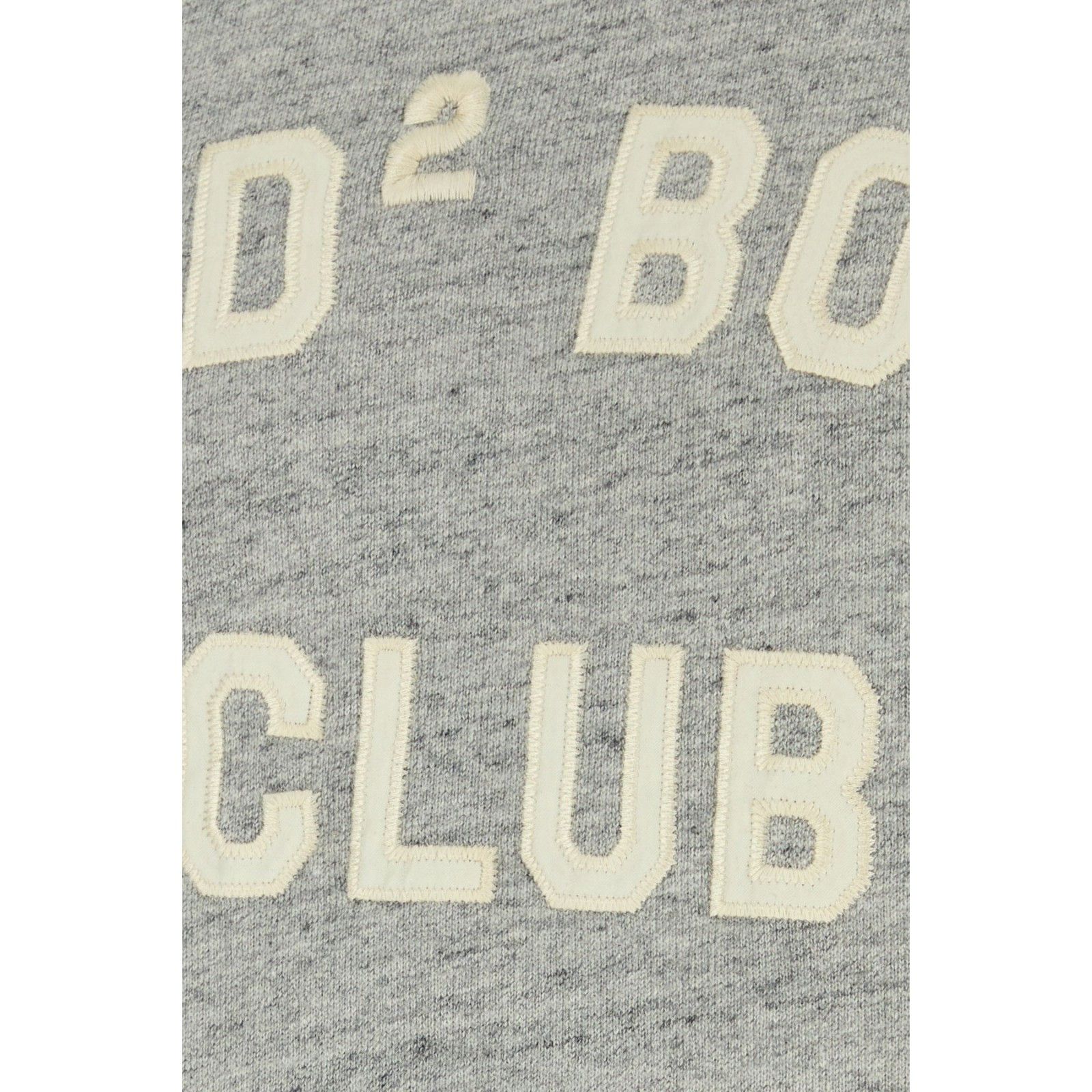 Dsquared2 DSQUARED2 Melange Gray Cotton Oversize Sweatshirt New & Auth Size US M / EU 48-50 / 2 - 3 Thumbnail