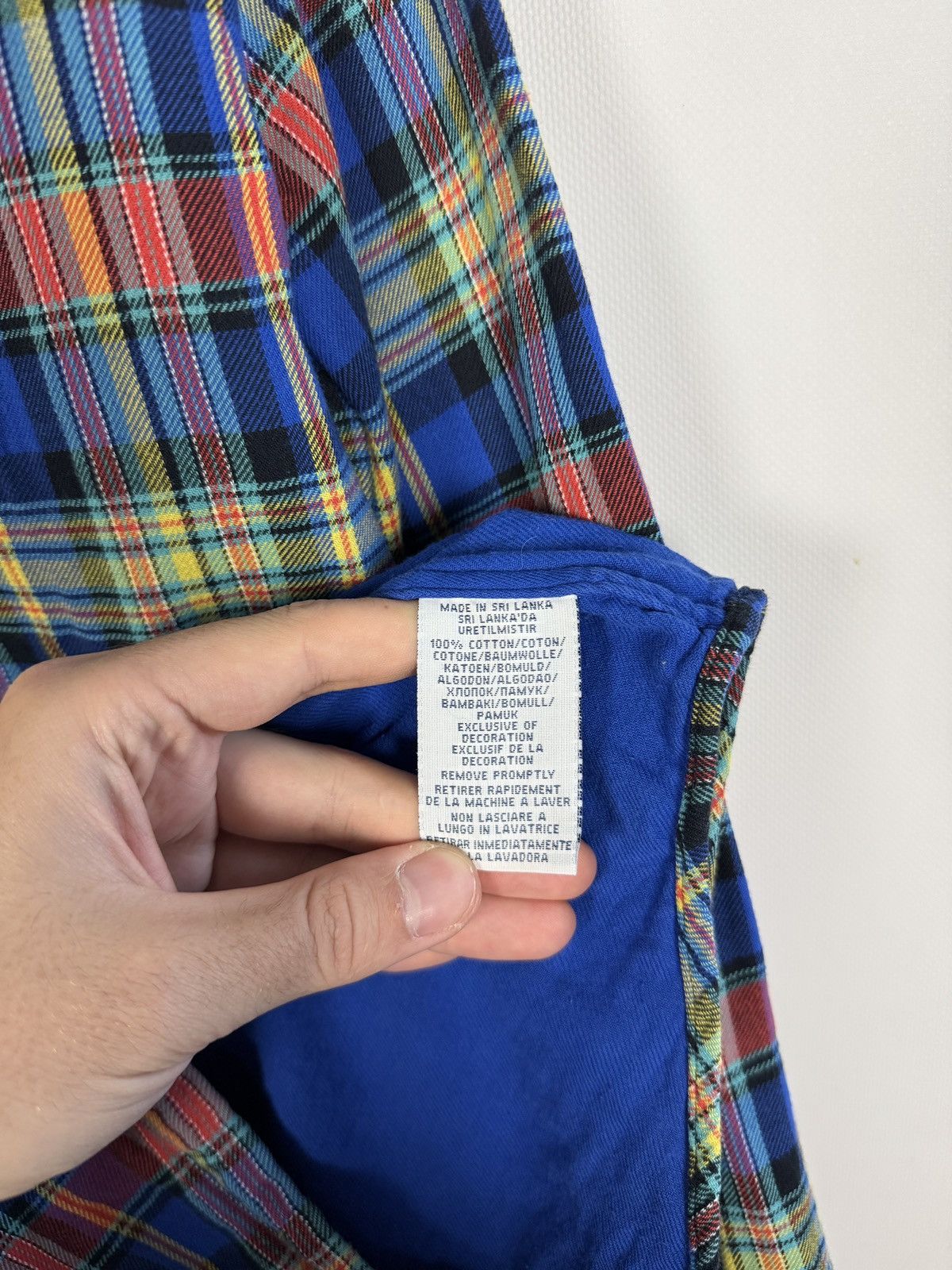 Ralph Lauren Ralph Lauren Long Sleeve Plaid Shirt Button Up Multicolor L Size US L / EU 52-54 / 3 - 9 Thumbnail
