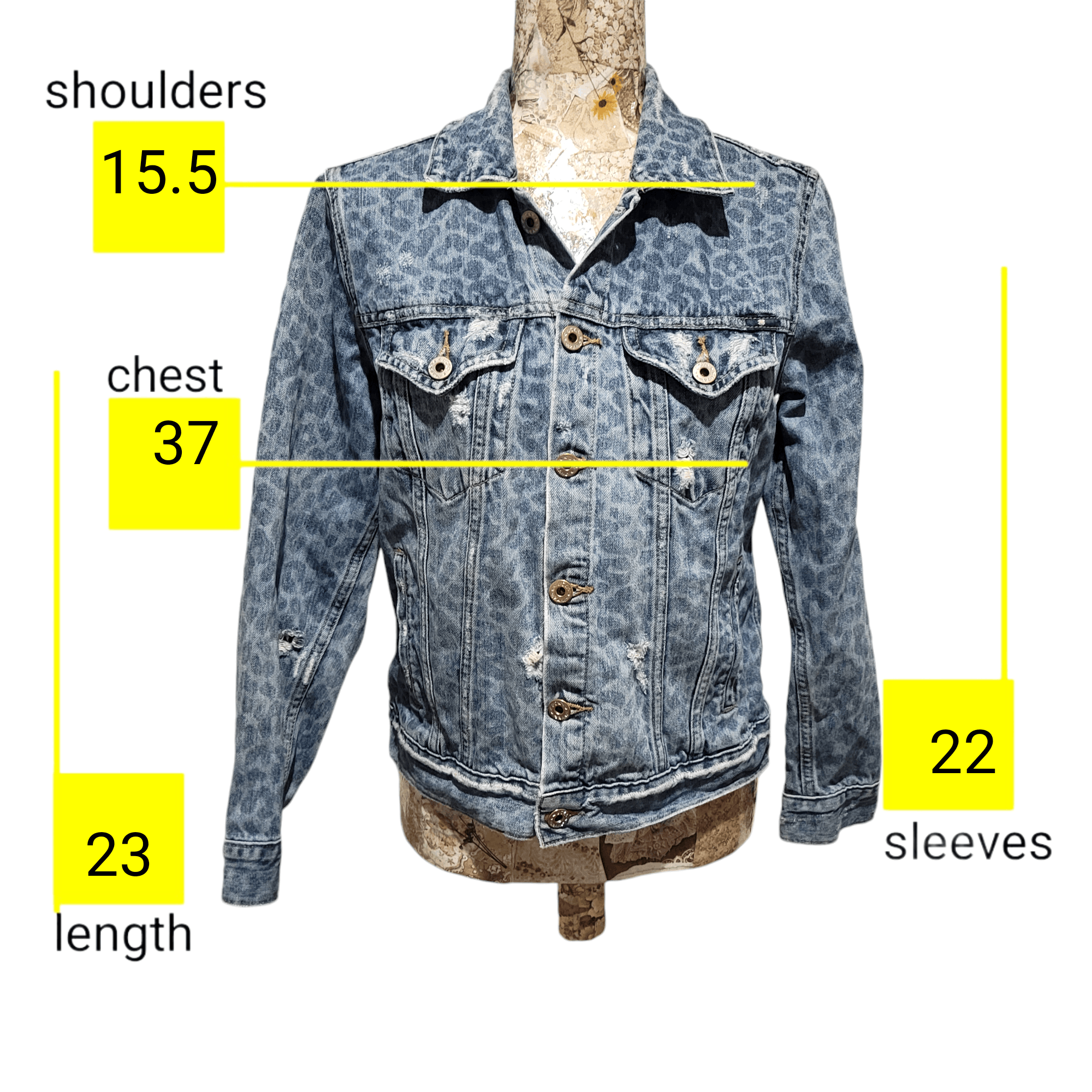 Lucky Brand Lucky Brand The Tomboy Trucker Blue Jean Jacket Size M / US 6-8 / IT 42-44 - 2 Thumbnail