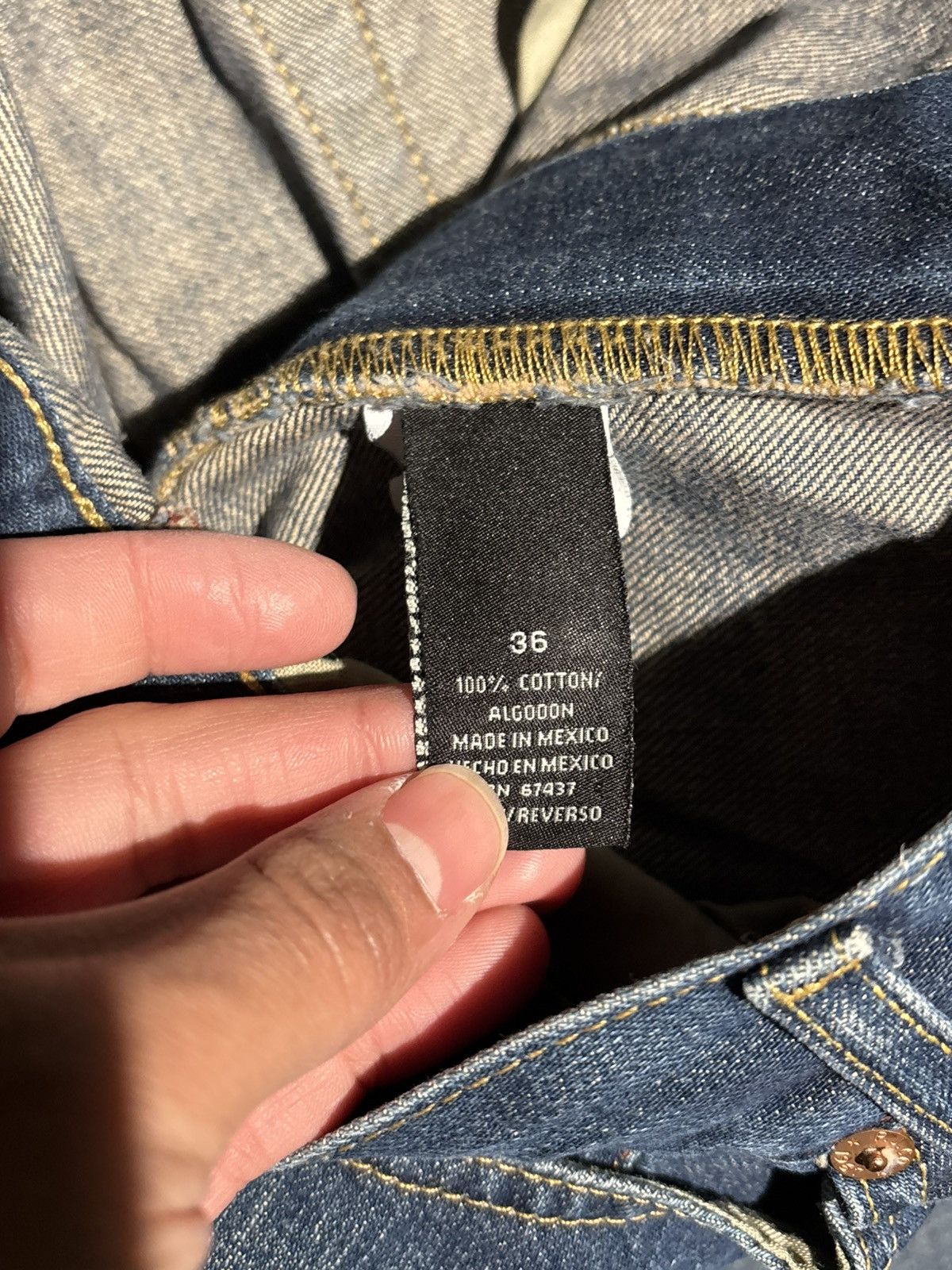 Polo Ralph Lauren Polo Jeans Co Denim Size US 36 / EU 52 - 2 Thumbnail