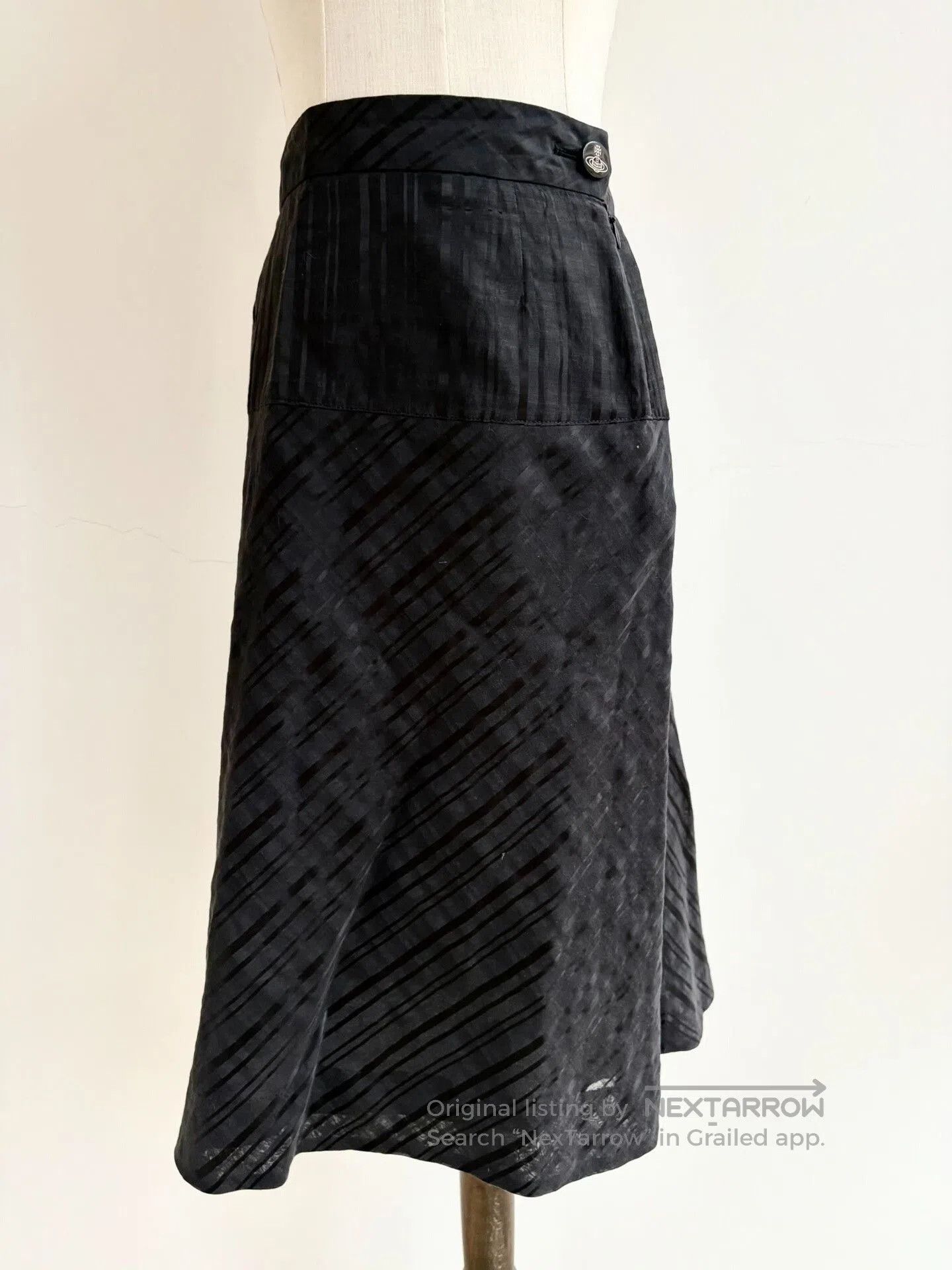 Vivienne Westwood Vivienne Westwood Black Stripe Bow Shirt Set. Size M / US 6-8 / IT 42-44 - 7 Thumbnail