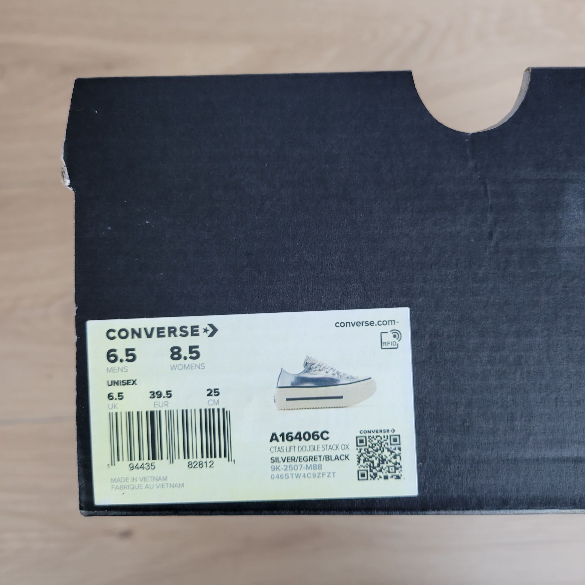 Converse ⭐Converse Chuck Taylor Lift Double Stack Sz 6.5 Men Shoes Sn Size US 6.5 / EU 39-40 - 8 Thumbnail
