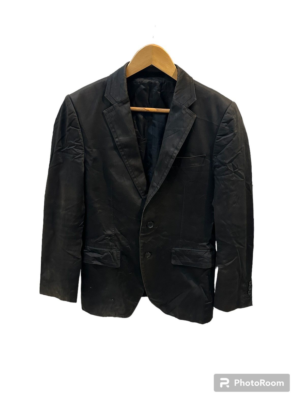 image of Coat Made Japan By Rykiel Homme in Black, Men's (Size Medium)