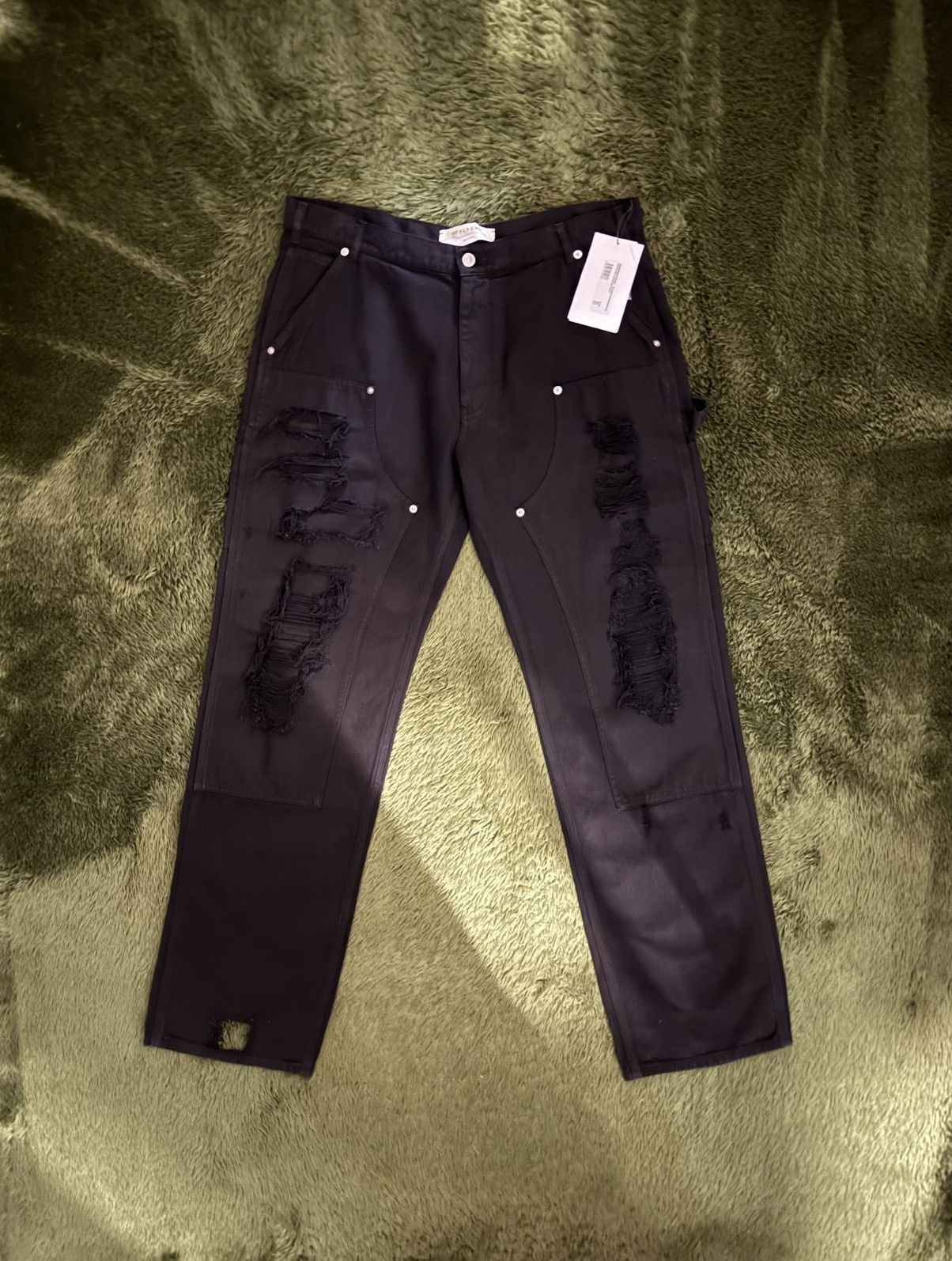 Alyx [XL] 1017 ALYX 9SM Distressed Double-Knee Carpenter Pants Size US 36 / EU 52 - 1 Thumbnail