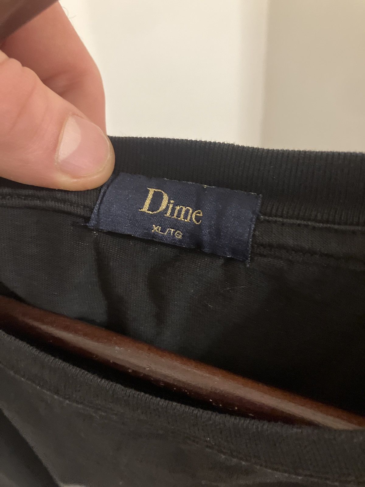 Dime Dime blurry logo t shirt xl Size US XL / EU 56 / 4 - 2 Thumbnail