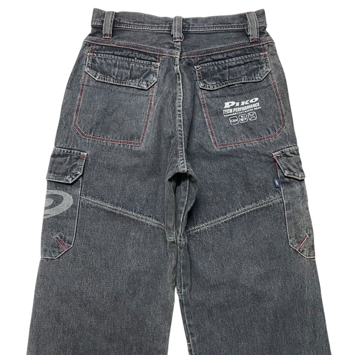 Japanese Brand Vintage Piko Denim Baggy Jeans Cargo Size US 28 / EU 44 - 9 Thumbnail