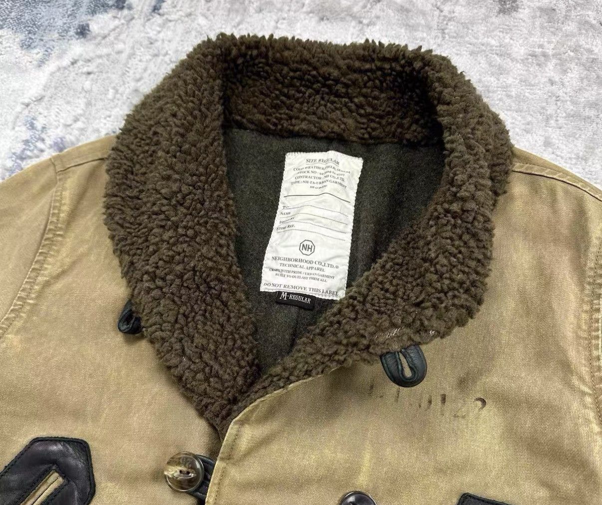 Neighborhood Neighborhood 12AW L-1D N1 Naval Coat J16 Size US M / EU 48-50 / 2 - 3 Thumbnail