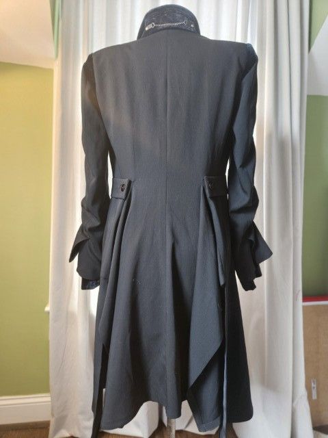 Marithe + Francois Girbaud Vintage Marithé + François Girbaud Tuxedo Jacket - 1990s Size M / US 6-8 / IT 42-44 - 4 Thumbnail