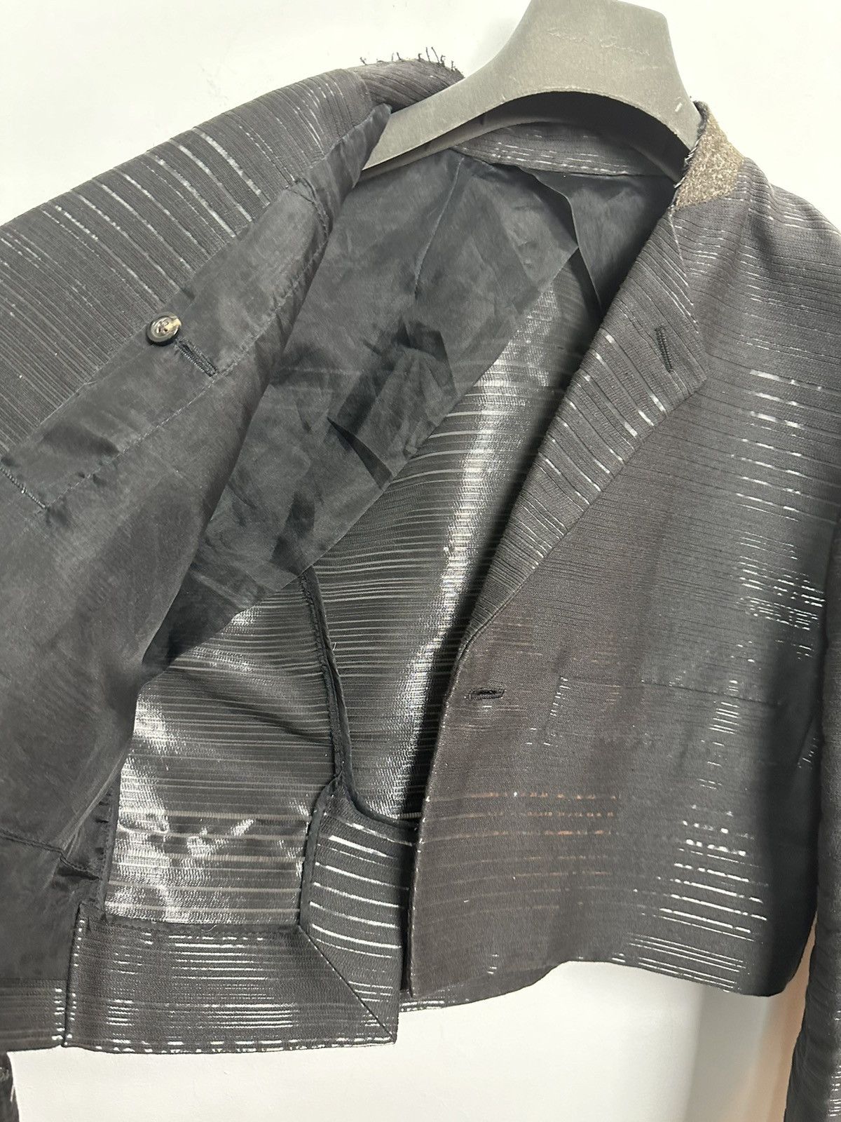 Rick Owens SS18 ‘DIRT’ Little Joe Blazer Size US L / EU 52-54 / 3 - 7 Thumbnail