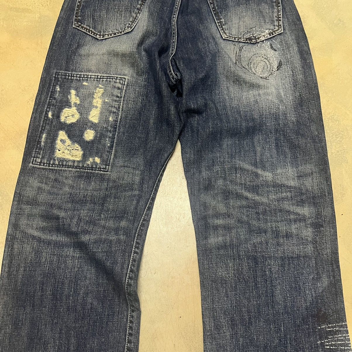 Global Work Global Work Distressed Denim Jeans Size US 31 - 16 Thumbnail