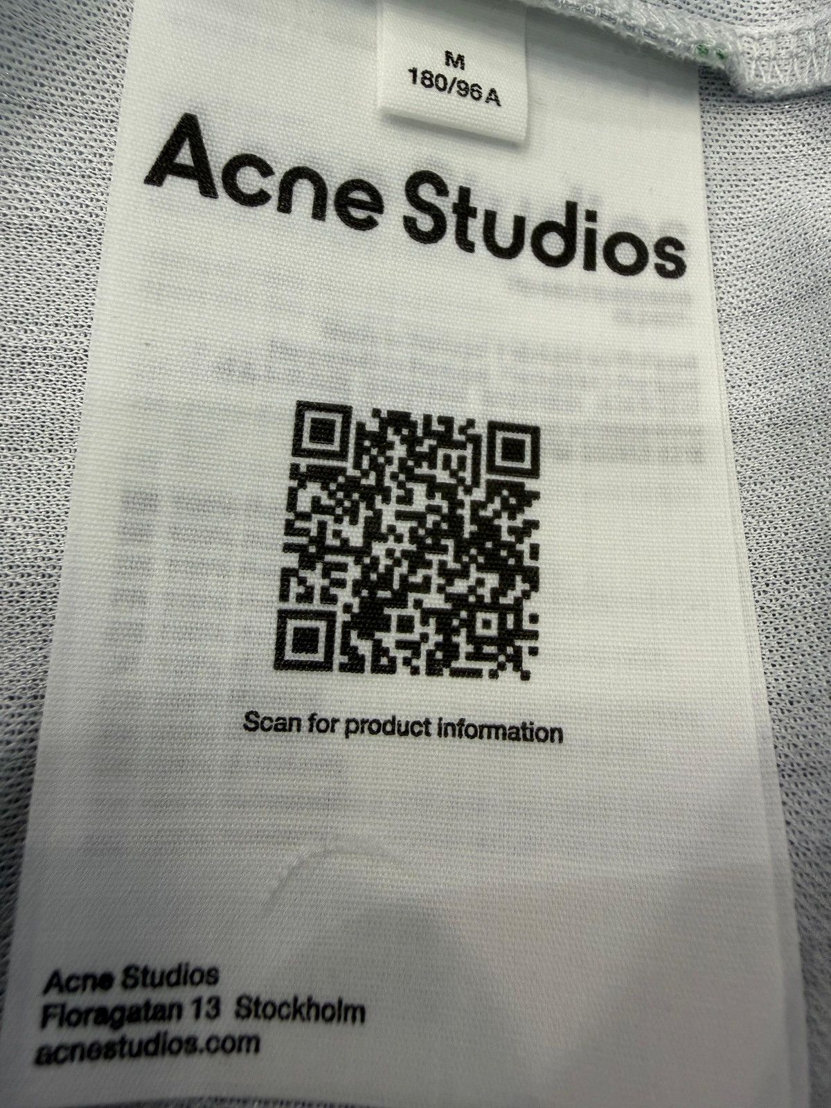 Acne Studios ACNE STUDIOS - Football Jersey Grey Size US M / EU 48-50 / 2 - 4 Thumbnail