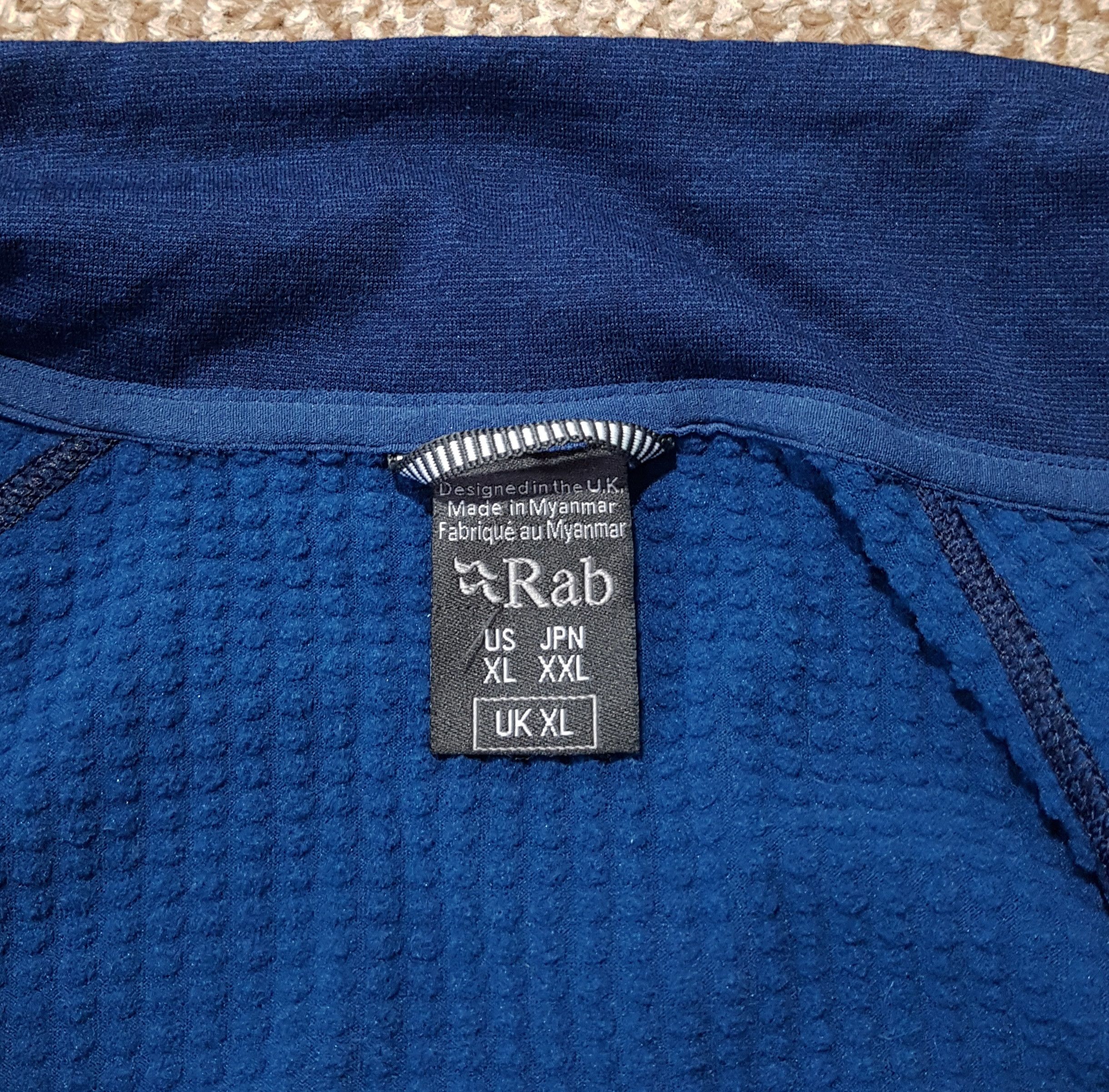 Rab Rab Nucleus Fleece Jacket Full Zip sz XL Gorpcore Size US XL / EU 56 / 4 - 6 Thumbnail