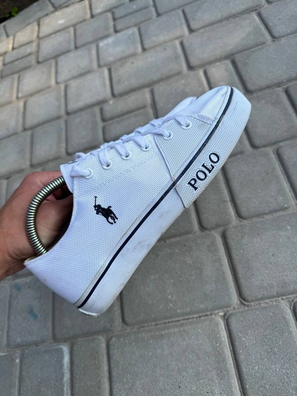 Polo Ralph Lauren Vintage Leather Sneakers Polo Ralph Lauren Size 41 Size US 8.5 / EU 41-42 - 7 Thumbnail