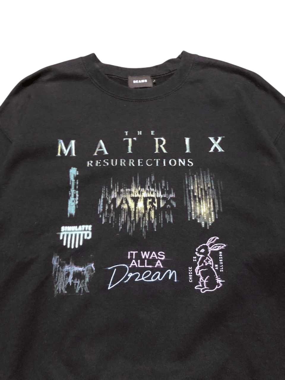 Beams Plus Beams The Matrix Resurrection Crewneck Sweatshirt Size US M / EU 48-50 / 2 - 3 Thumbnail