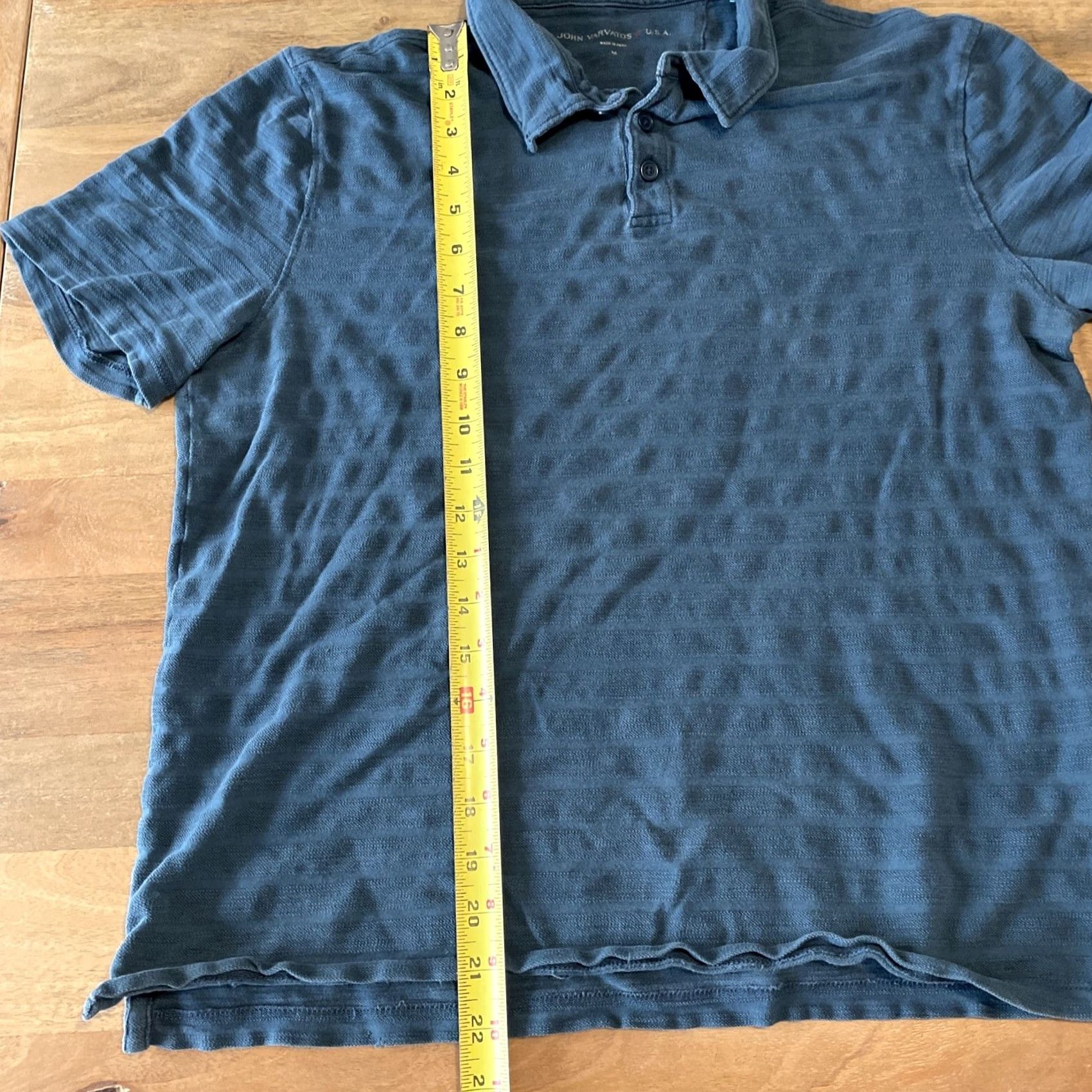 John Varvatos John Varvatos Polo Shirt Men’s Green 100% Cotton Short Sleeve Collared Pullover Casual Preppy Golf Shirt Size US M / EU 48-50 / 2 - 6 Thumbnail