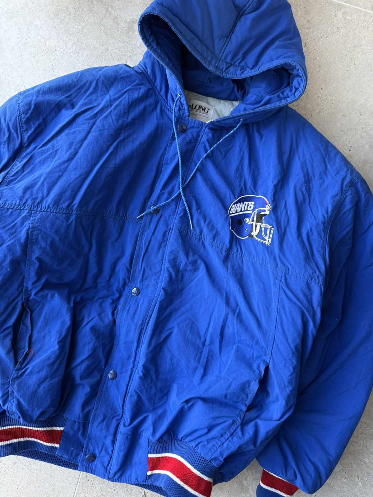 NFL Vintage New York Giants Jacket Size US XL / EU 56 / 4 - 3 Thumbnail