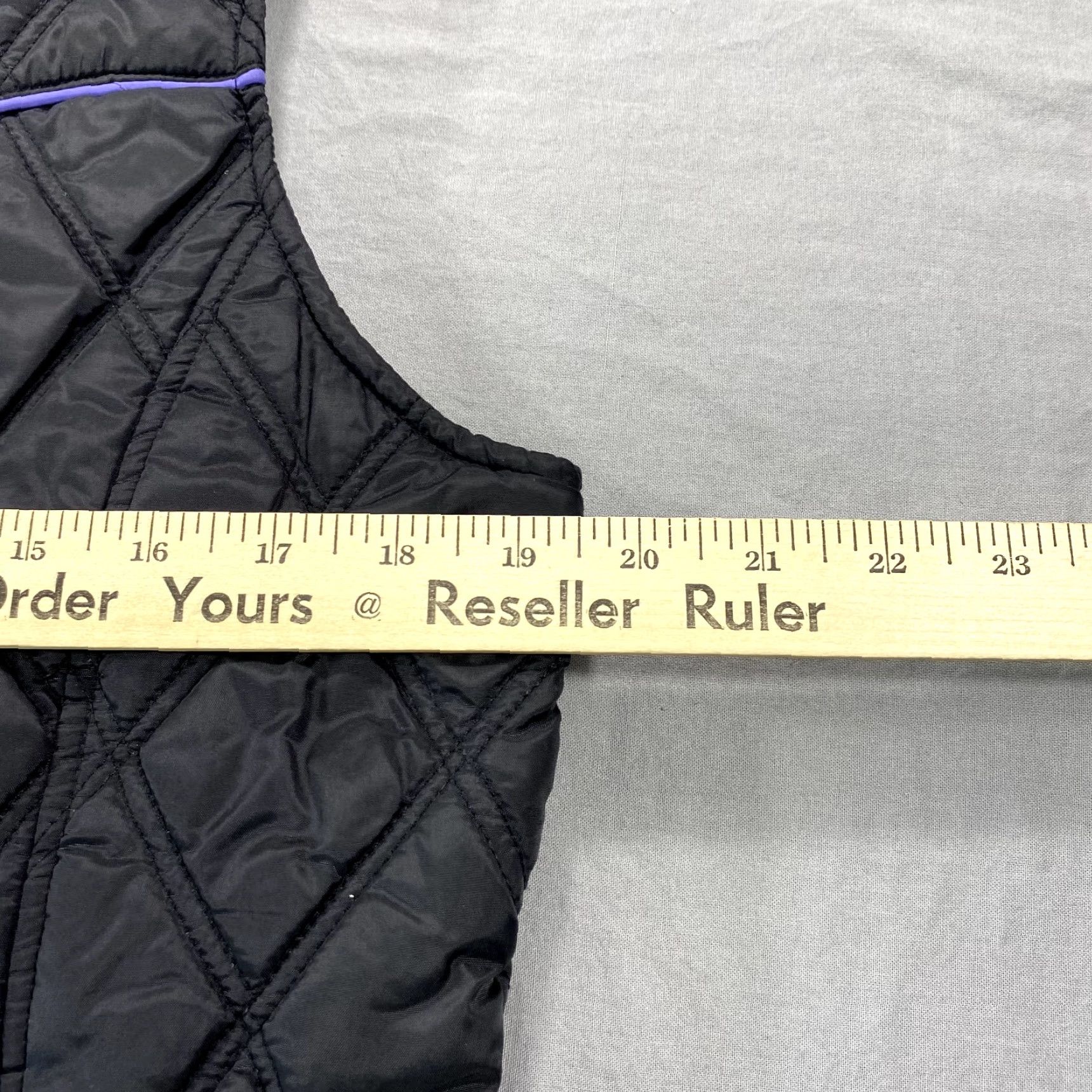 Roper Roper Vest Womens Small Black Puffer Western Snap Button Up Quilted Size S / US 4 / IT 40 - 7 Thumbnail