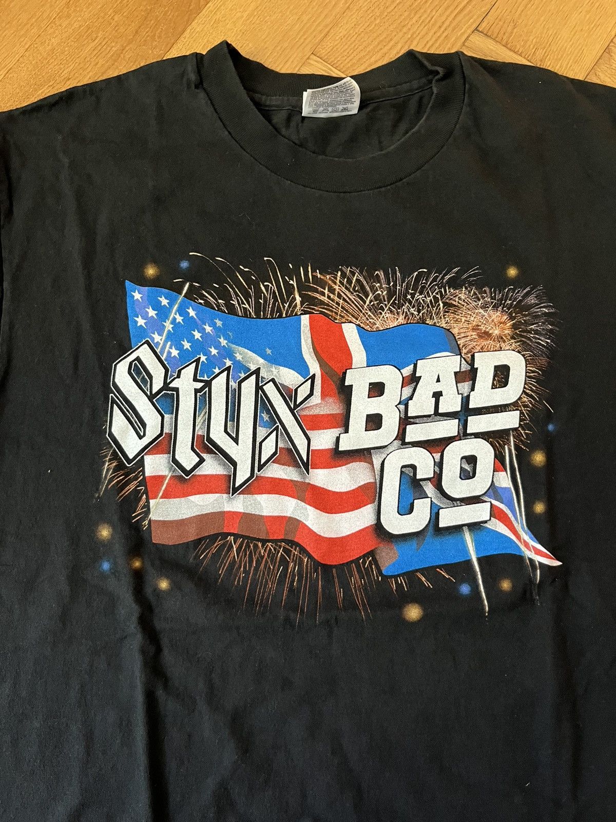 Vintage 2001 Styx and Bad Co. Tour t-shirt Size US L / EU 52-54 / 3 - 2 Thumbnail