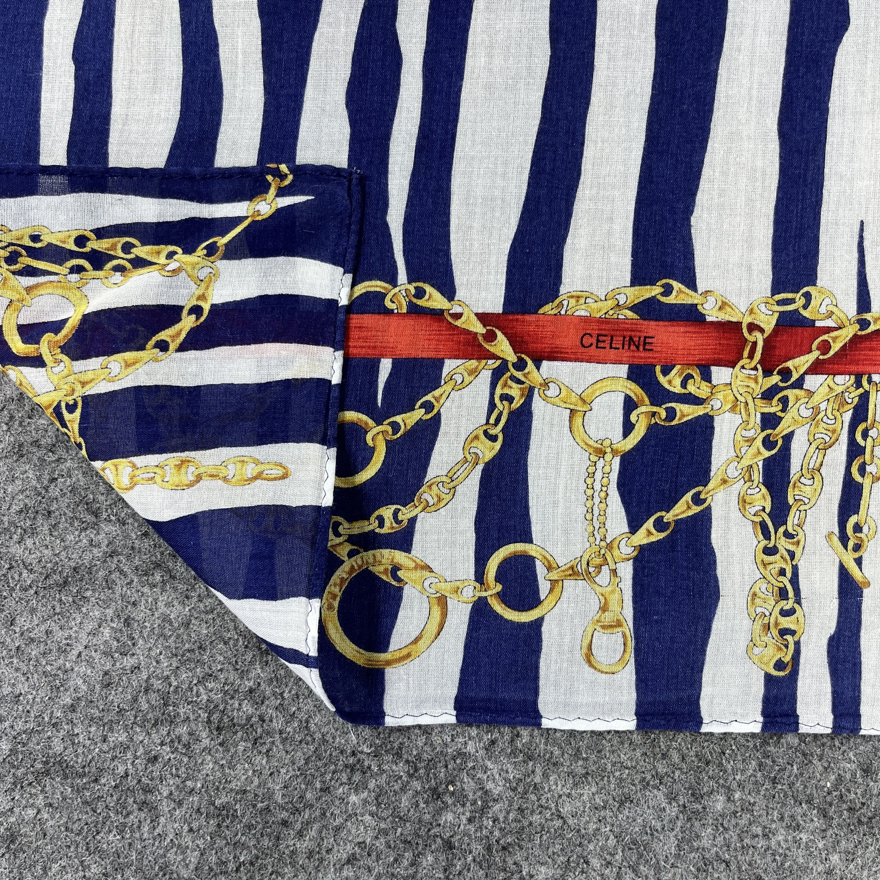 Celine Celine Handkerchief / Bandana / Neckerchief B690 Size ONE SIZE - 4 Thumbnail