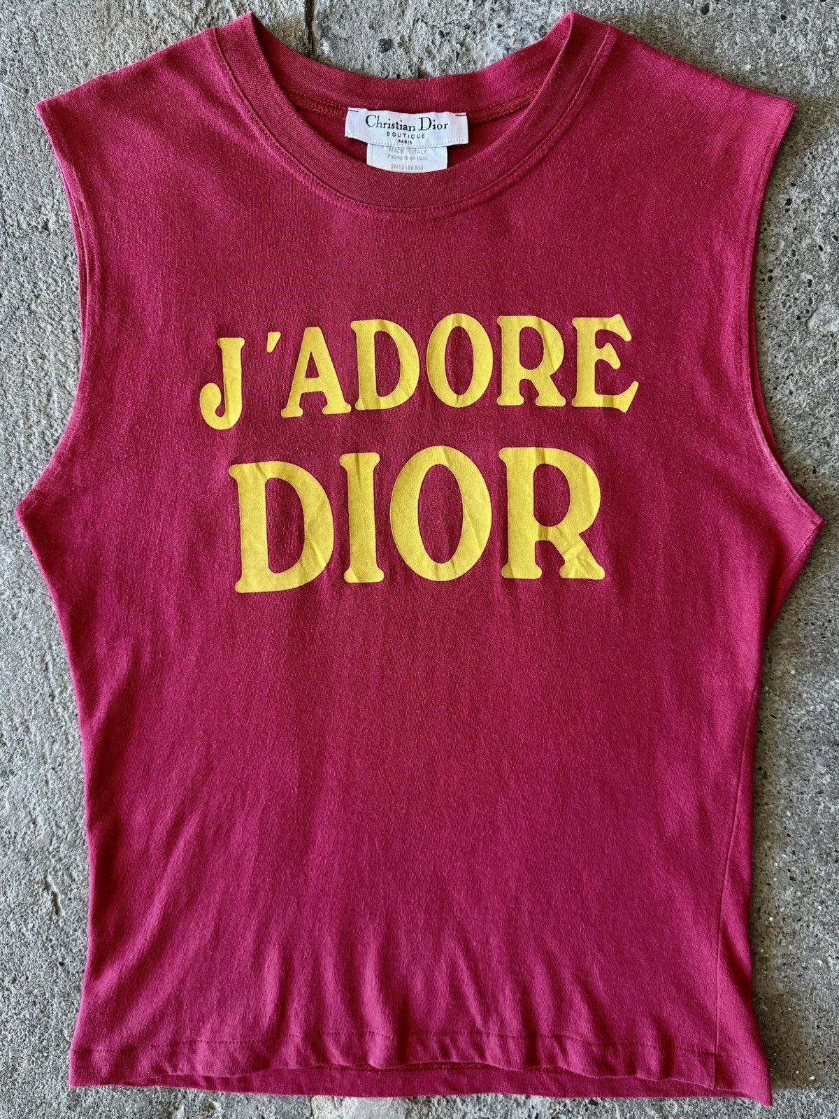 Dior Dior - John Galliano - FW2002 - Tank Top Size S / US 4 / IT 40 - 1 Thumbnail